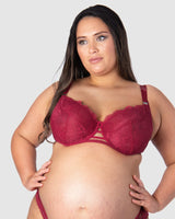 True Luxe Lace Nursing Bra - Persian Rose