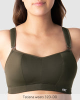 Zen Sports Nursing Bra - Olive