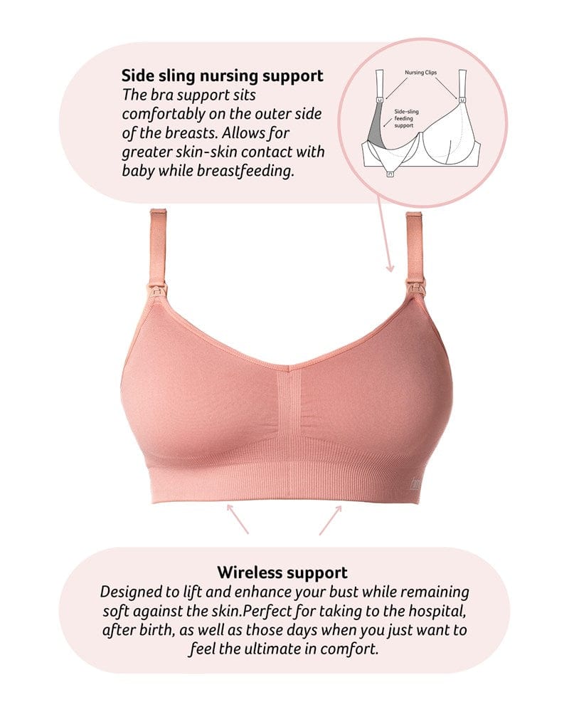 My Necessity Seamless Nursing Bra - Sunrise