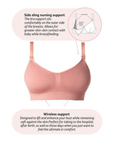 My Necessity Seamless Nursing Bra - Sunrise Busty