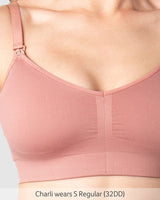 My Necessity Seamless Nursing Bra - Sunrise