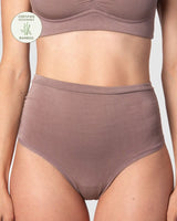 Serenity Bamboo Maternity Full Brief - Mocha