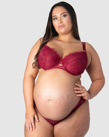 True Luxe Bikini Brief - Persian Rose