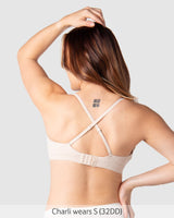 Solace Triangle Nursing Bra - Oat