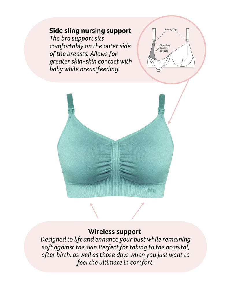 My Necessity Wirefree Multifit Bra - Jade Busty