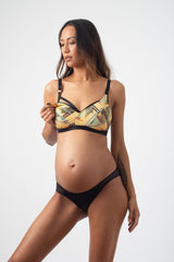 ESCAPIST COTTON WRAP NURSING BRA